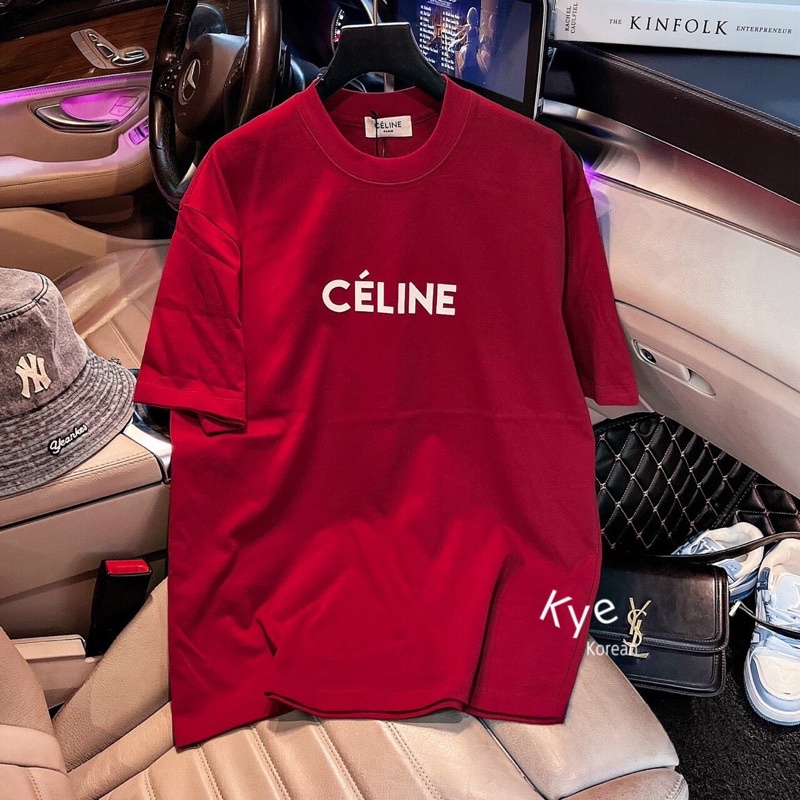 Áo phông chữ CELI in ngực TTA577