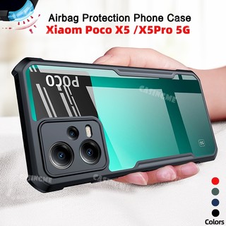 Ốp Điện Thoại Cứng Trong Suốt Chống Sốc Cho Xiaomi Poco X5 5G 2023 Xiaomi Poco X5 X5Pro X 5 5X Pro 5GBumper