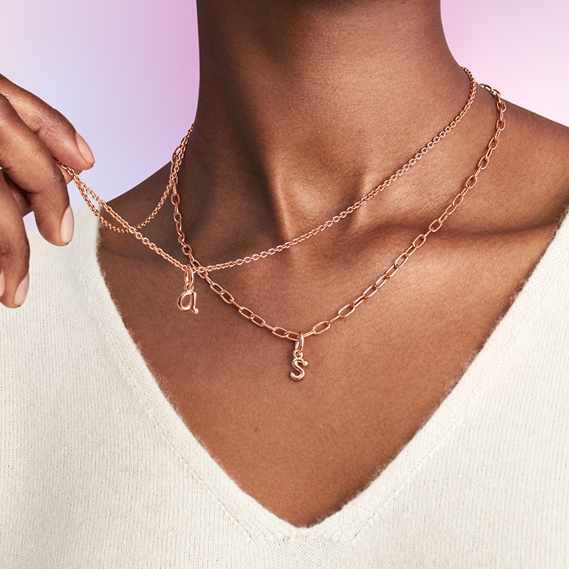 Mặt Dây Chuyền Bạc 925 Hình Chữ Cái 26