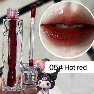 HERORANGE® Son Bóng Lấp Lánh Nuôi Dưỡng Môi Lâu Trôi Trọng Lượng 3.5g lipstick son nội địa trung（05 Đỏ Nâu, 02 Cam Gạch）