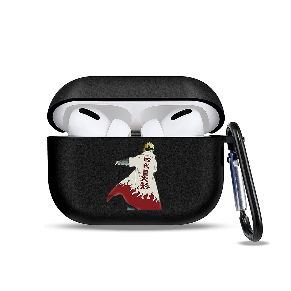 Phù Hợp Vỏ Bảo Vệ Hộp Sạc Tai nghe không dây apple airpods pro 3 2 1 3 pro Hình anime naruto