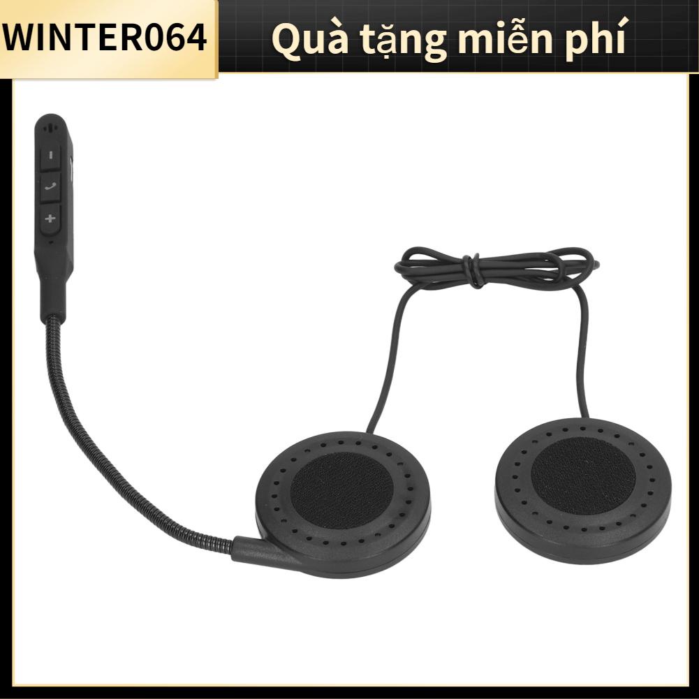 Winter064 Mũ bảo hiểm xe máy Tai nghe Bluetooth Điều khiển cuộc gọi rảnh tay không thấm nước 5.0
