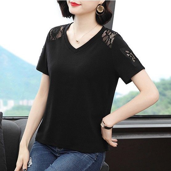 Áo Thun Cotton Dáng Rộng Che Bụng Thời Trang Mùa Hè 2023 Cho Mẹ Và Bé
