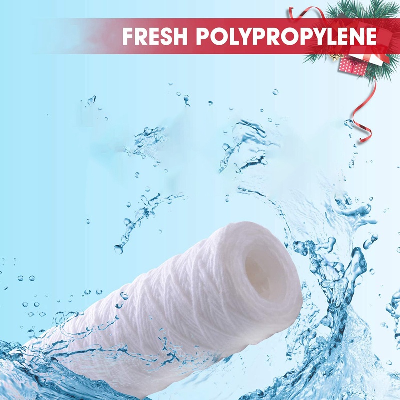 Set 6 Bộ Lọc Nước 5 Micrometre 10Inch Thông Dụng Thay Thế Cho Gia Đình