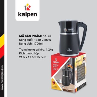 Ấm Đun  Nước Siêu Tốc 3 Lớp Kalpen