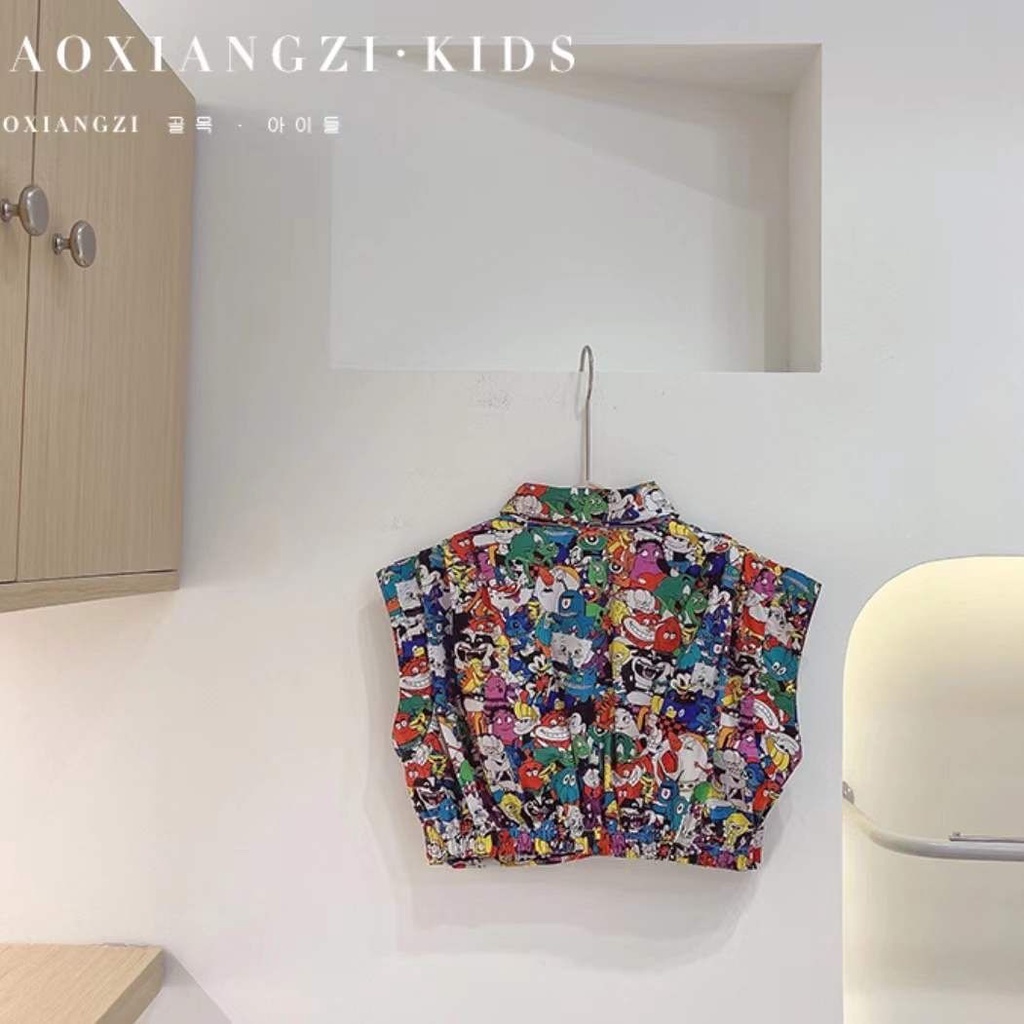 Bộ Đồ Ngắn Tay Thời Trang Mùa Hè Mới Dành Cho Bé Trai