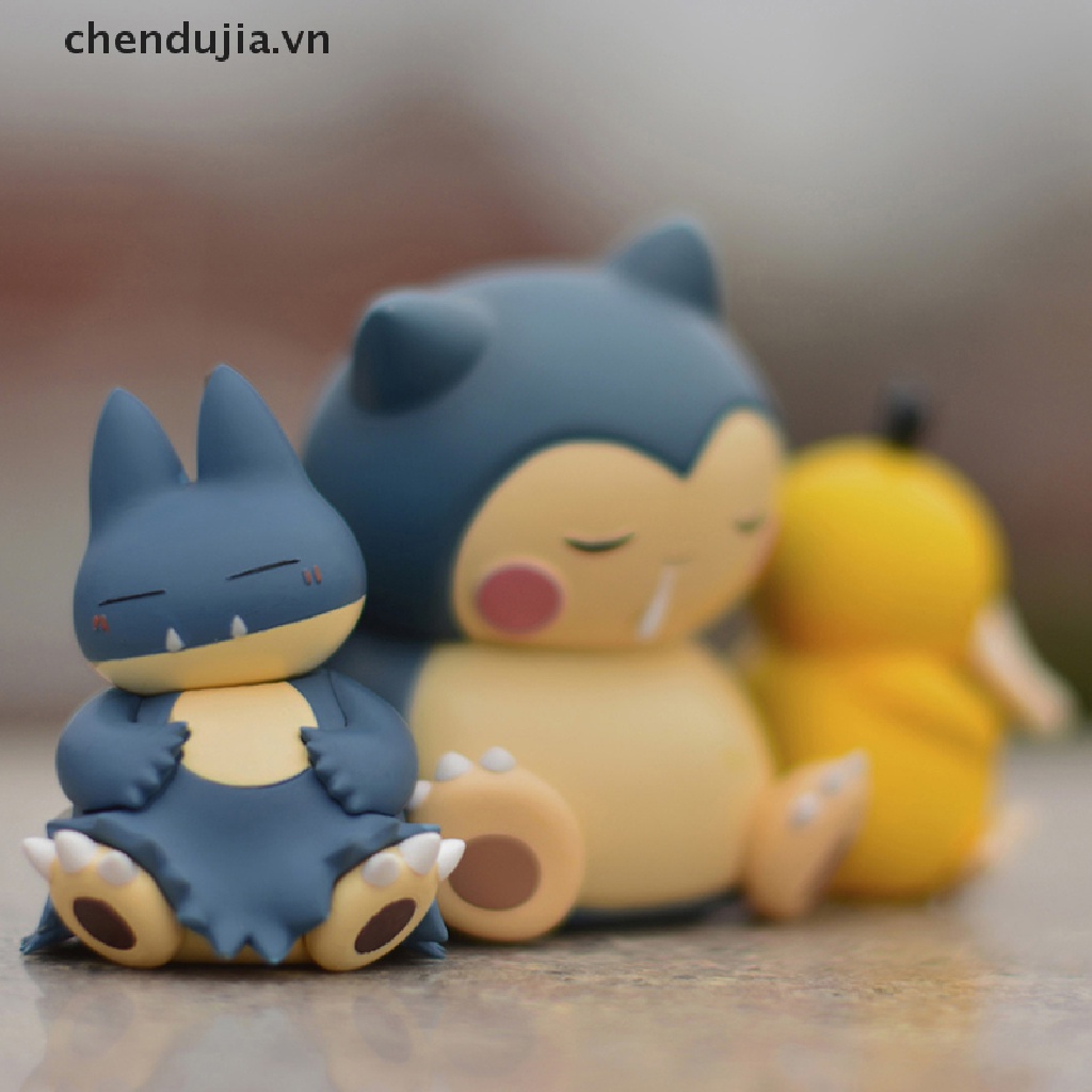 1 Mô Hình Đồ Chơi Nhân Vật Hoạt Hình Pokemon Psyduck Bulbasaur Snorlax
