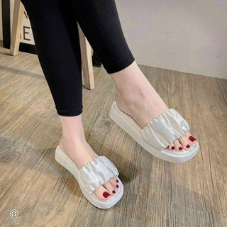 Dép bánh mì nhún - dép bánh mỳ nữ cao 3cm