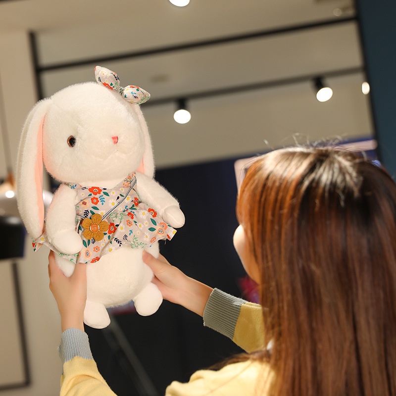 Thú Nhồi Bông Hình Thỏ / Heo Hoạt Hình Dễ Thương Cho Bé