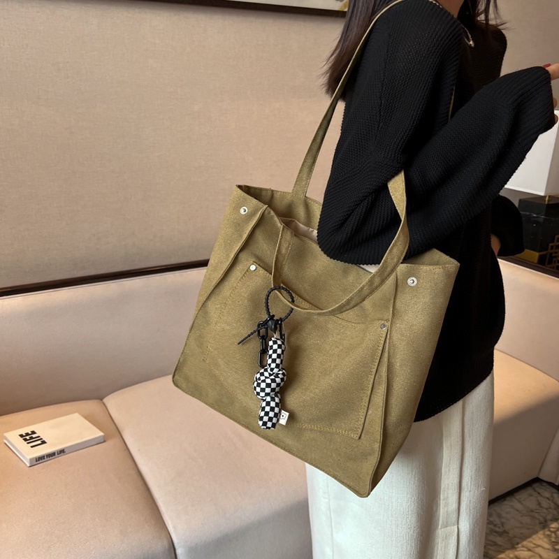 Túi Đeo Vai Sức Chứa Lớn Phong Cách Đơn Giản Thời Trang Cho Nữ