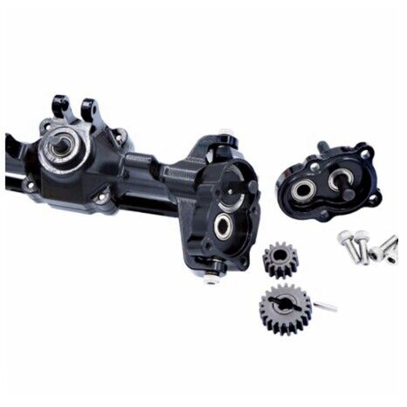 Bộ 4 Trục Bánh Răng Kim Loại Cho Xe Điều Khiển Từ Xa FMS FCX24 21T 12T 1 / 24