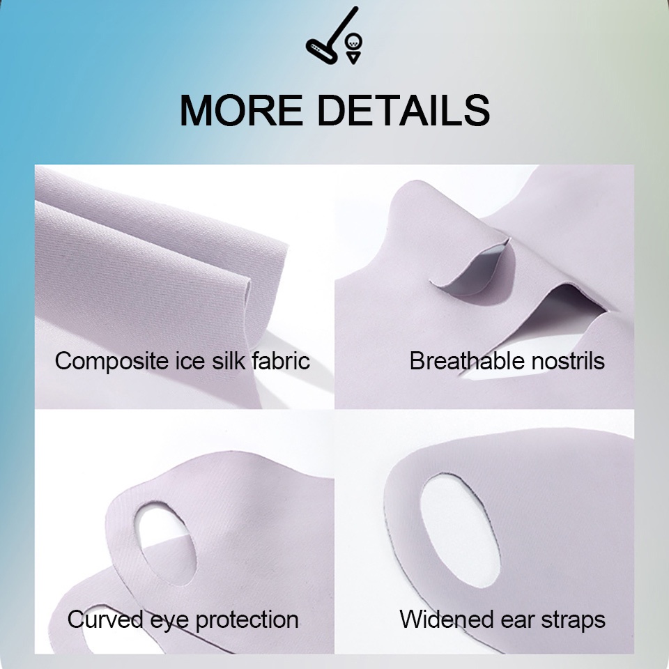 Khẩu Trang Thể Thao Che Tai Chống Tia UV Dưỡng Ẩm Thoáng Khí