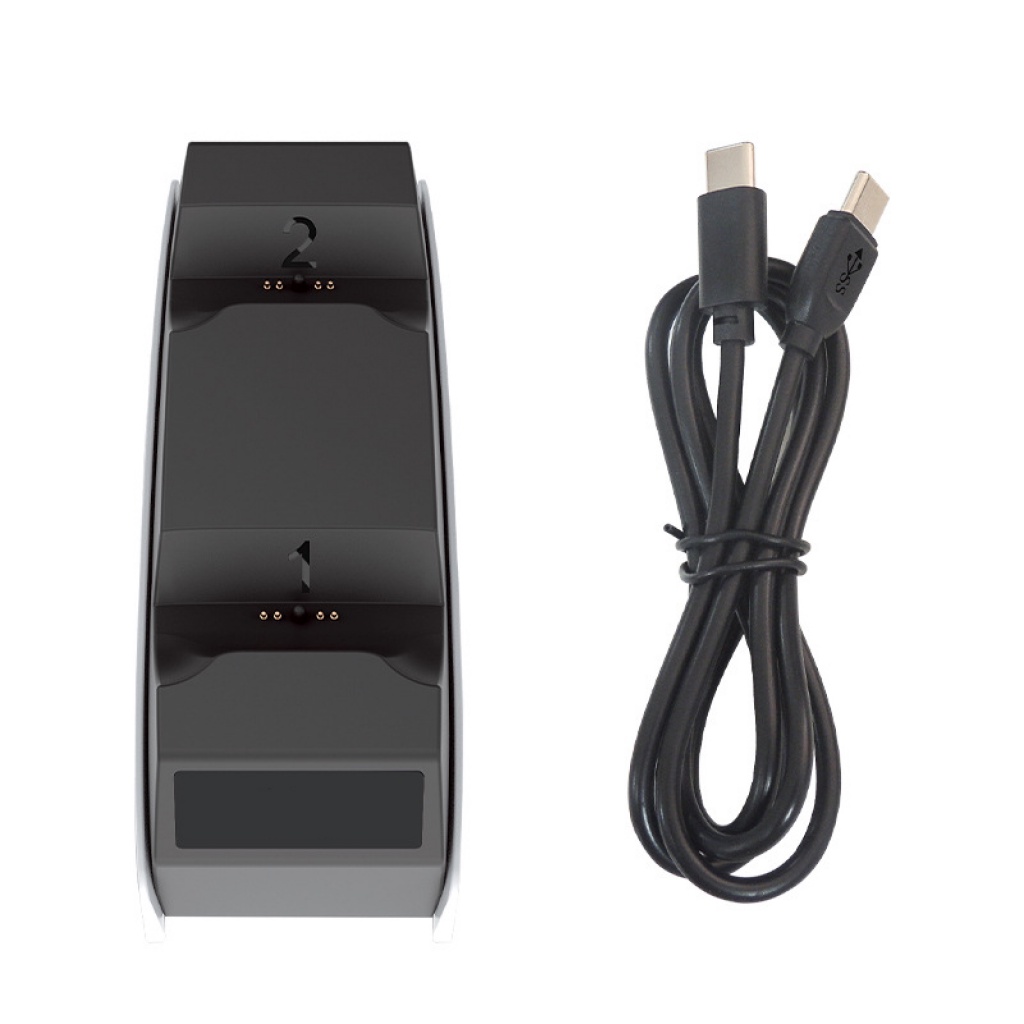 Đế Sạc Không Dây HBP-245 USB Bằng ABS Cho Tay Cầm Chơi Game PS5