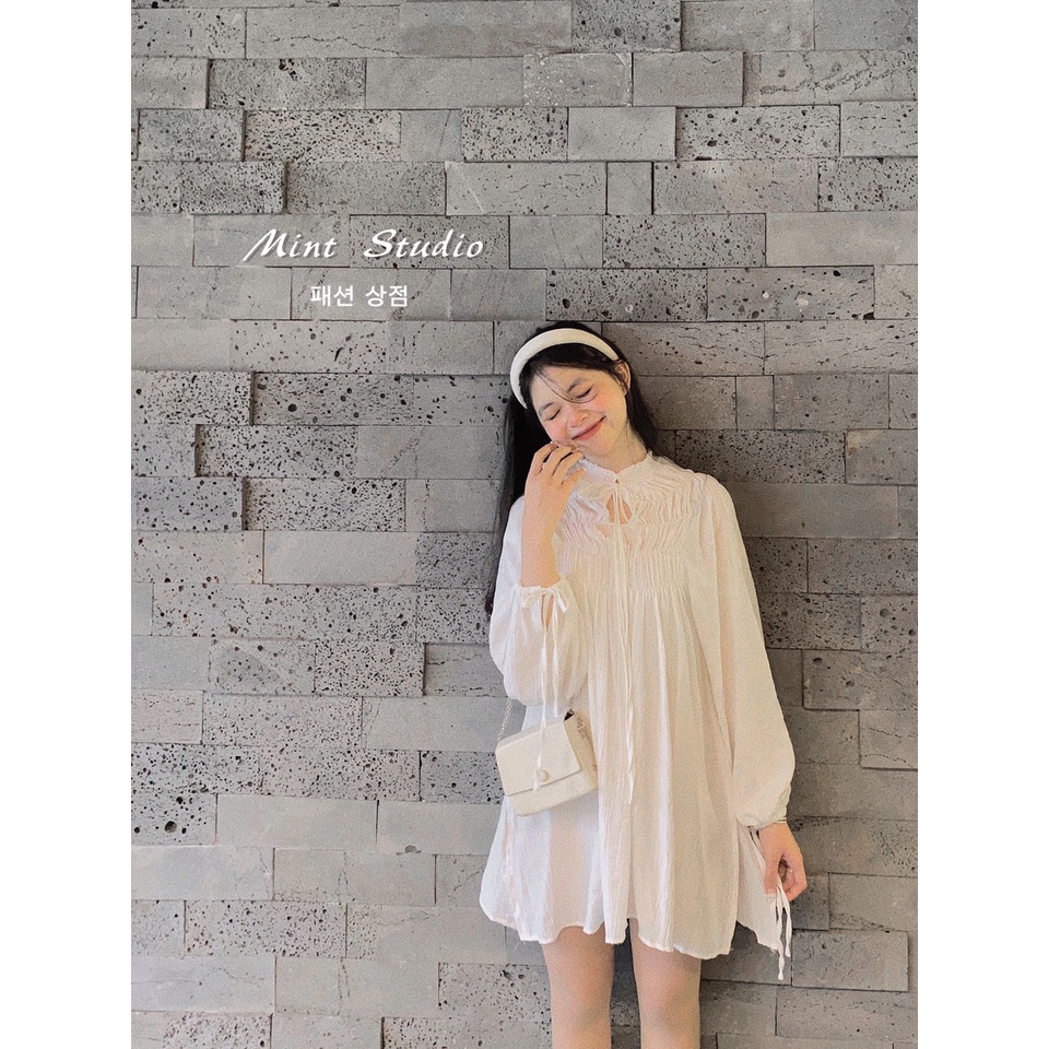 VÁY BABYDOLL NHÚN CHUN