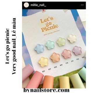 Sơn gel cao cấp Hàn Quốc tách lẻ collection Let’s go picnic spring collection