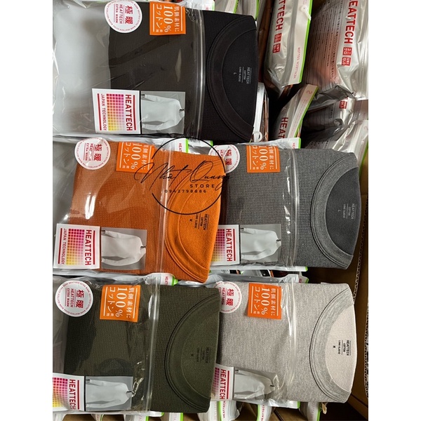 Áo giữ nhiệt uniqlo nam extra vải tăm gân