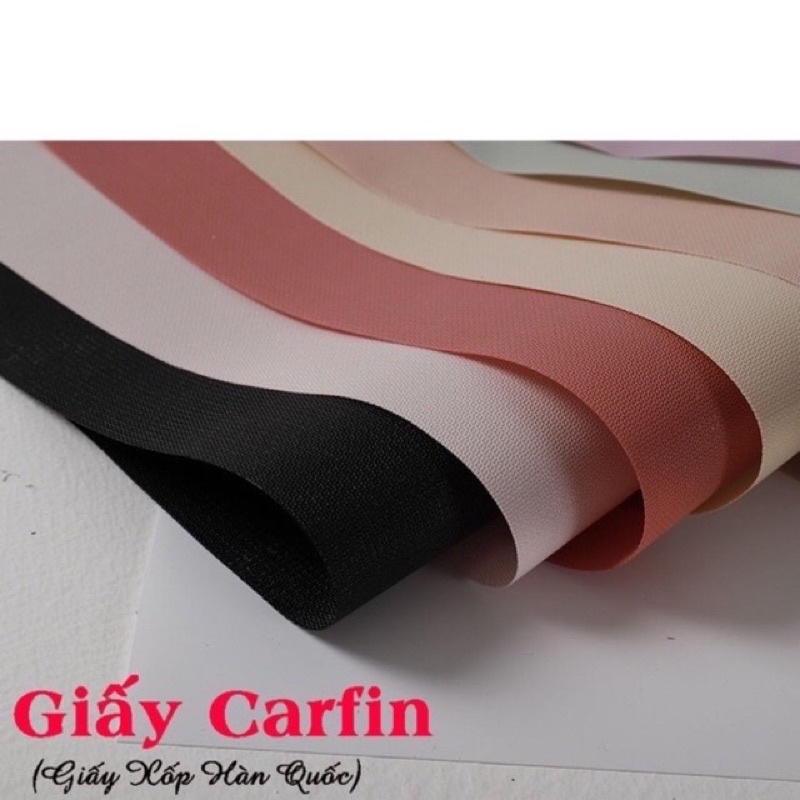 Giấy gói hoa gấm xốp Hàn mẫu mới