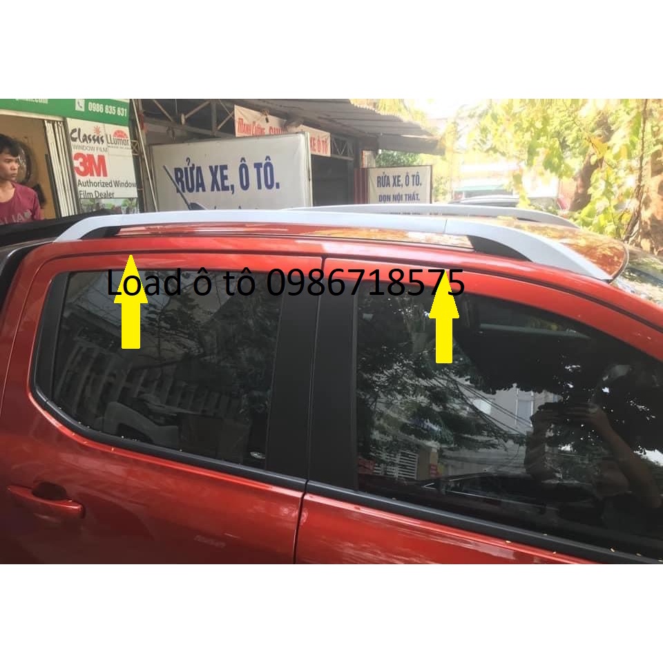 02 Thanh Nóc Dán Xe Ford Ranger 2023-24 Nóc Cao Mẫu Mới  Cao Cấp