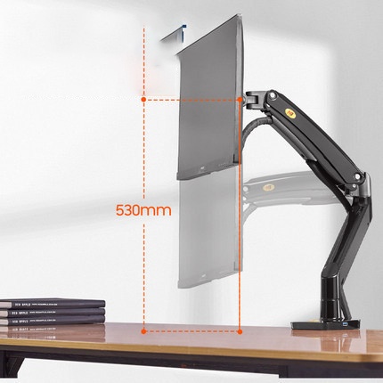 🔸 Giá treo màn hình máy tính Cao Cấp NB F100A 22 - 35 inch Arm màn hình tải trọng 12Kg Mẫu mới 2021 🔸