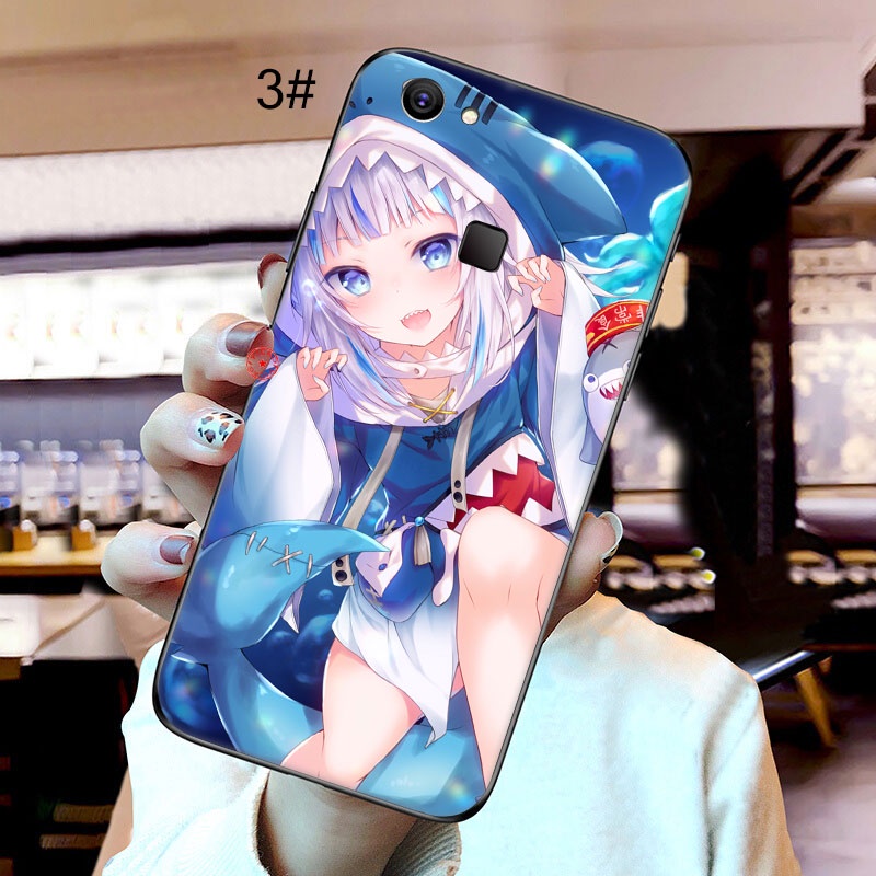 Ốp Điện Thoại In Hình Gawr Gura Cho VIVO Y53 Y50 Y30 Y20 Y20i Y20S Y19 Y17 Y15 Y12 Y12S Y11 Y11S 2PRR