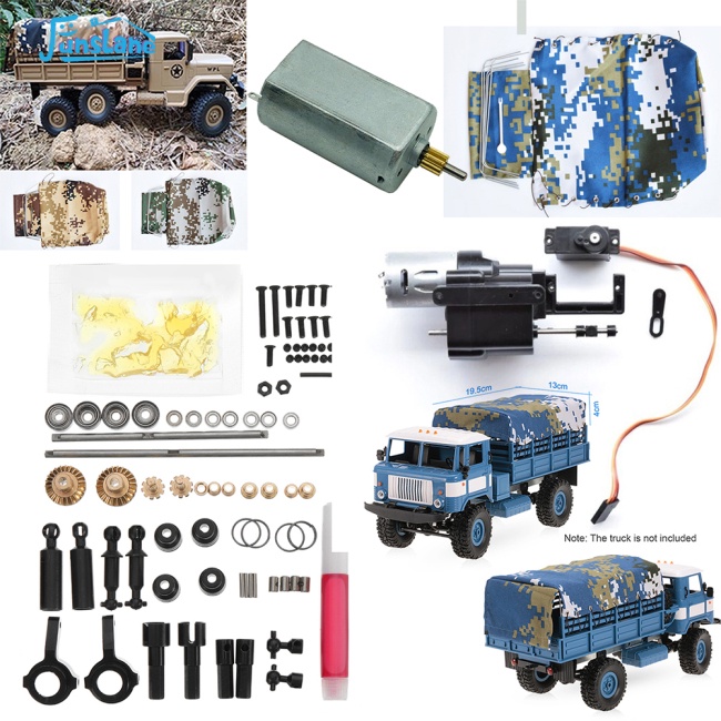 Phụ Kiện Nâng Cấp Hộp Số Xe Hơi / Động Cơ Bằng Kim Loại WPL B14 B24 B16 C24 C14