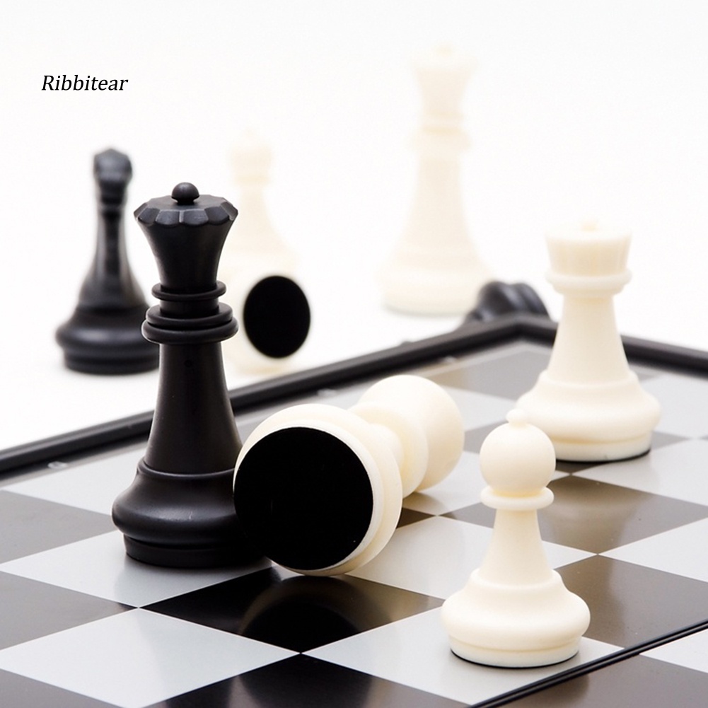 Bộ Bàn Cờ Vua Nam Châm Gấp Gọn Giáo Dục Sớm Cho Bé