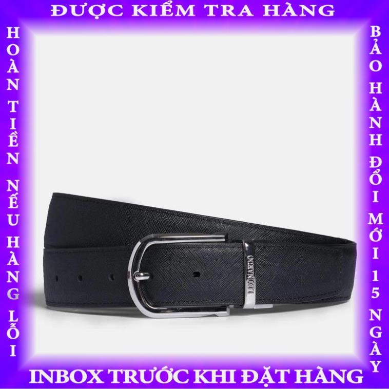 Thắt Lưng Nam Xoay Chiều Bằng Da Leonardo - Mercury Belt - Da Saffiano Cao Cấp hanthanh