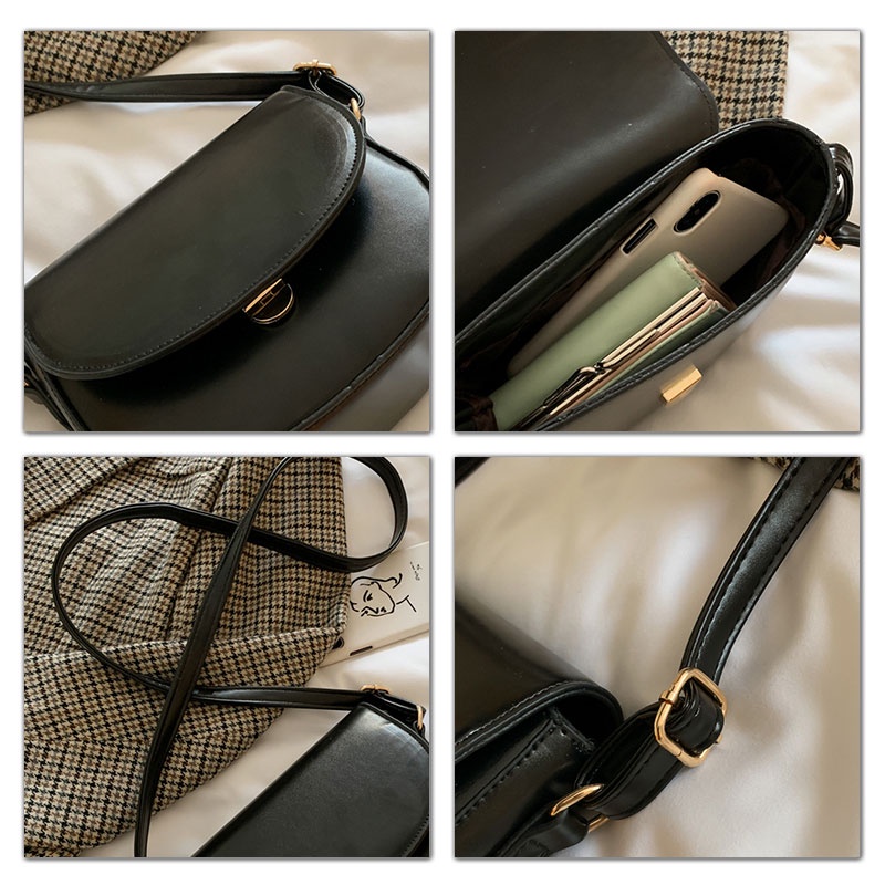 Túi đeo chéo YADOU da PU phong cách Hàn Quốc thời trang trẻ trung cho nữ