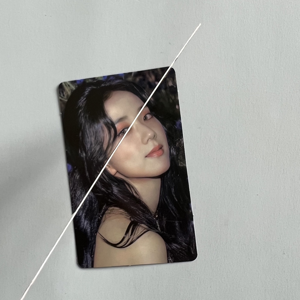 Bộ Ảnh Thẻ Hình Nhóm Nhạc Blackpink HOW YOU LIKE THAT THAT KIM JISSO Bộ 4 Thẻ Hình Nhóm Nhạc BlackPink Jisoo photocard