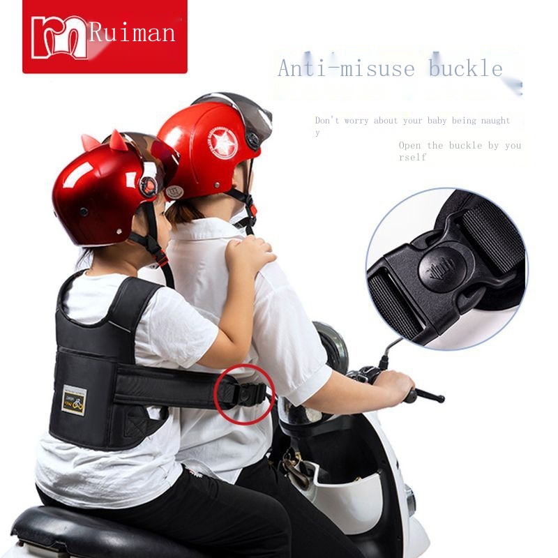 Dây Đai An Toàn Chống Ngã Cho Bé Khi Đi Xe Máy