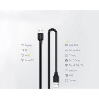 Cáp USB 2.0 1m -3m Ugreen 10309 - 30316