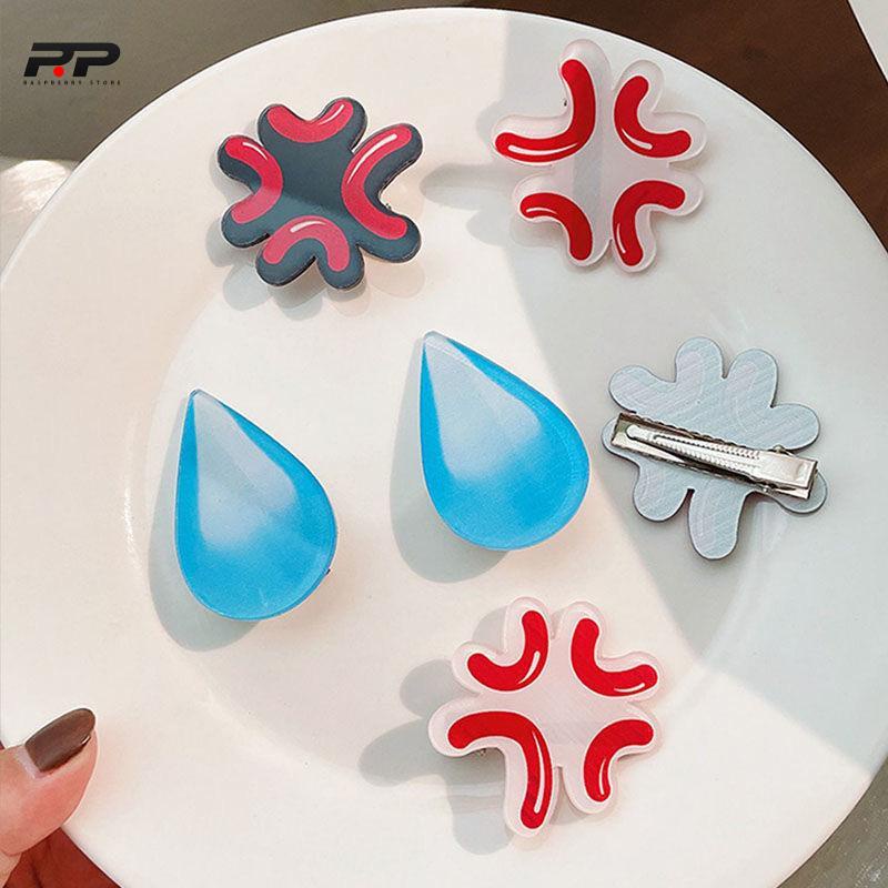 Kẹp Tóc Dễ Thương Emoji Hoạt Hình Phụ Kiện Thời Trang Cho Nữ