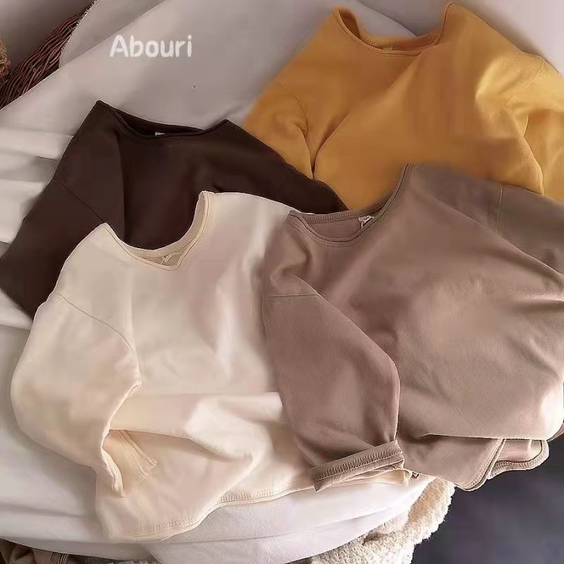 Áo Thun Tay Dài Cổ Tròn Thời Trang Mùa Xuân Cho Nữ Se7en