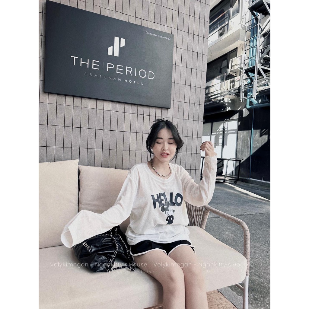 Set thun tay dài hel.lo mic.key