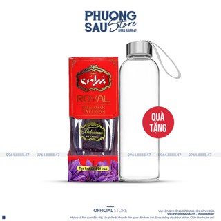 Nhụy Hoa Nghệ Tây Saffron Tây Á, Chính Hãng Bahraman, Nhập Khẩu Chính Ngạch Royal Iran, Sợi To,Dài Đỏ Đẹp