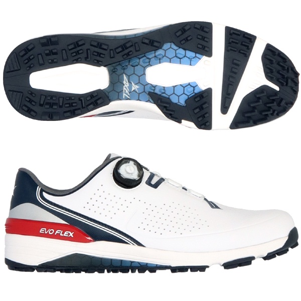 Giày Golf Nam TSURUYA  AXGS-22187EVO Thiết Kế Nút Vặn Tiện Lợi, Linh Hoạt, Thoải Mái