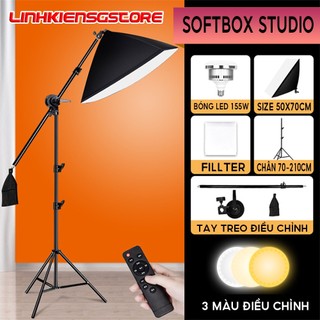 Baoblaze Bộ Treo Đèn Chùm KIT Softbox livestream Chụp Hình Mẫu Studio