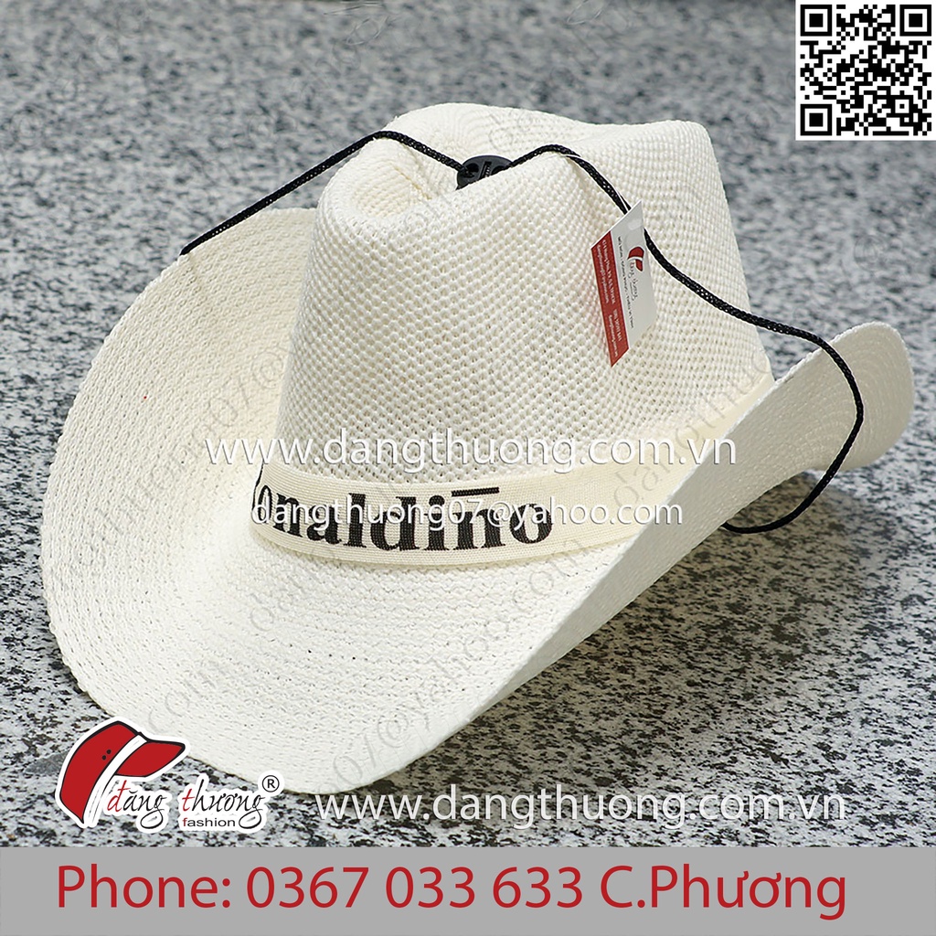 Mũ nón Cowboy Cao bồi Cói