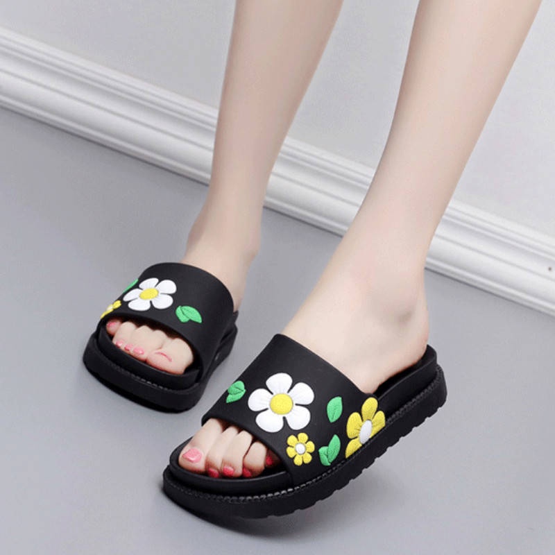 Dép Lê Dép Lê Nữ Mùa Hè Dễ Thương Đi Trong Nhà Và Ngoài Trời Chống Trượt Đế Dày