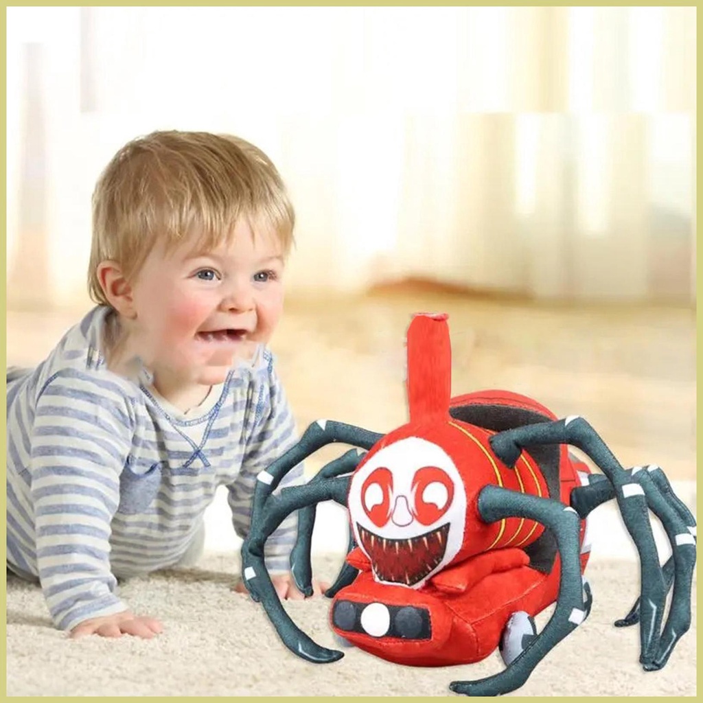 Thú Nhồi Bông Hình Nhân Vật Charles Train Hoạt Hình 24cm Choo-Choo Charles