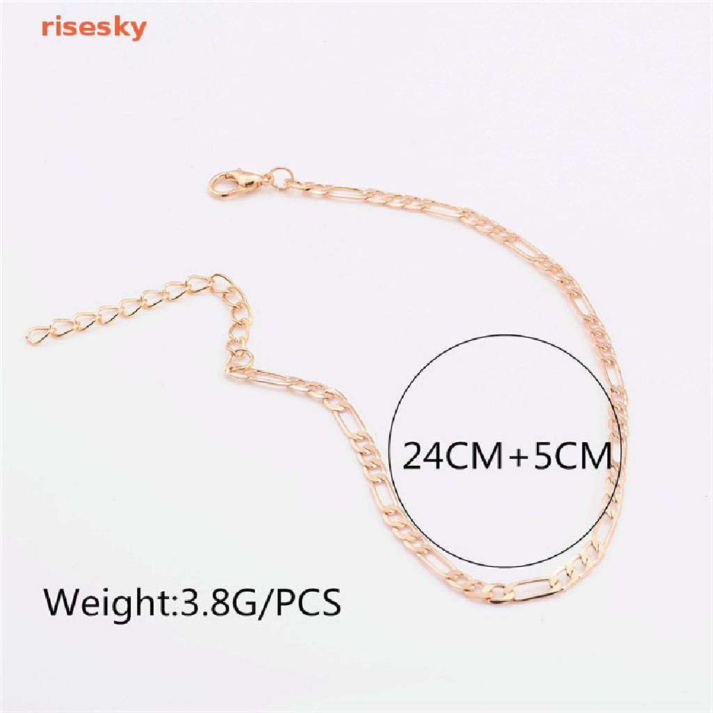 1 Lắc Chân Mạ Vàng / Bạc Thời Trang Chất Lượng Cao