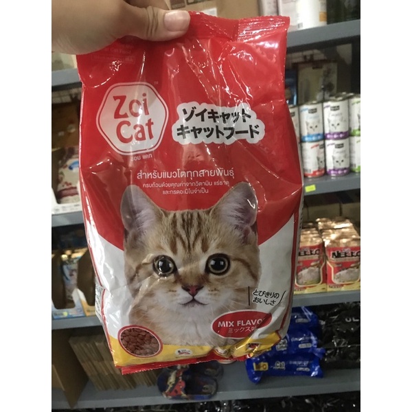 Thức ăn hạt ZoiCat cho mèo trưởng thành gói 1kg