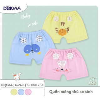 Dokma - quần đùi mông thú dokma 6-24 tháng dq1364