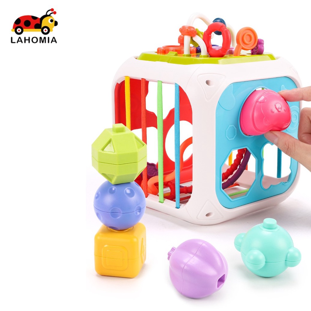 LAHOMIA Hộp đồ chơi học tập theo phương Pháp montessori chất lượng cao làm quà tặng cho bé