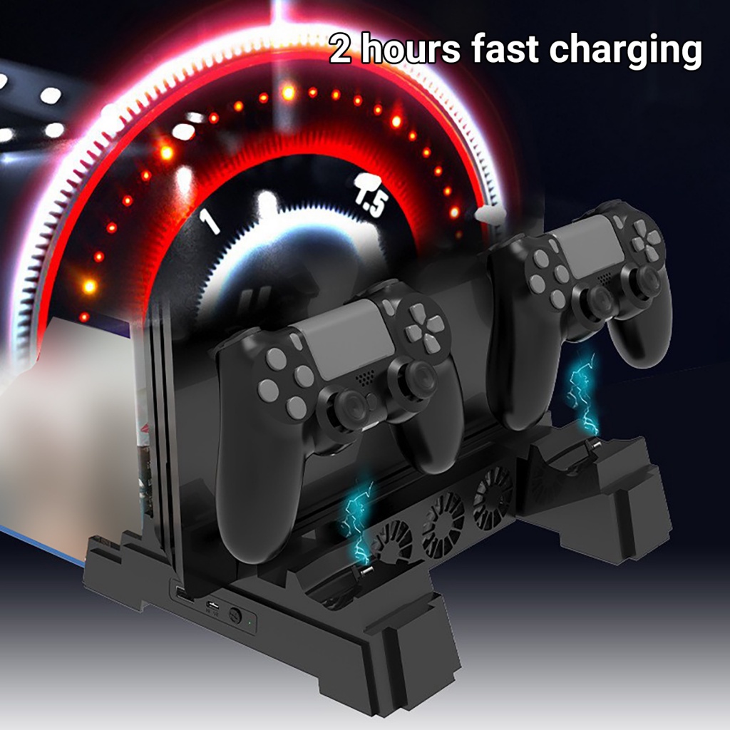 Đế Sạc Nhanh HBP-360 Đa Năng Cho Tay Cầm Chơi Game PS4 SLIM PRO