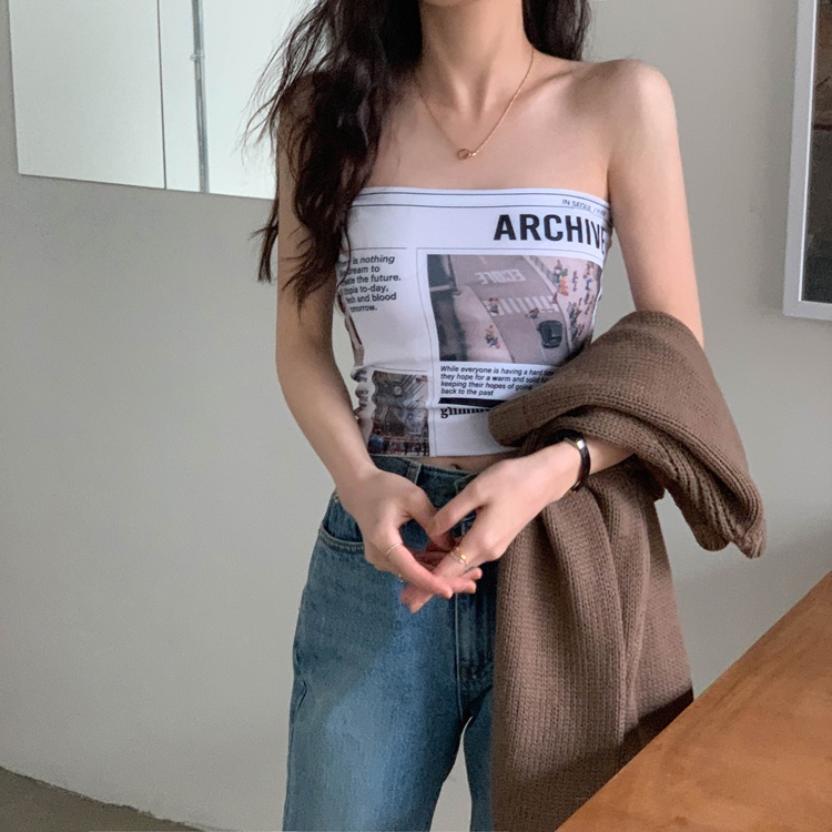 Suxi Áo Lót Không Dây Đơn Giản Quyến Rũ Thời Trang Xuân Hè Cho Nữ