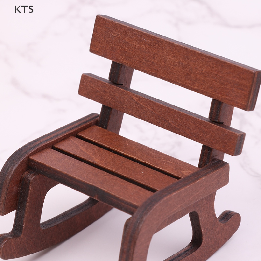 Mô Hình Ghế Bập Bênh Mini Trang Trí Nhà Búp Bê