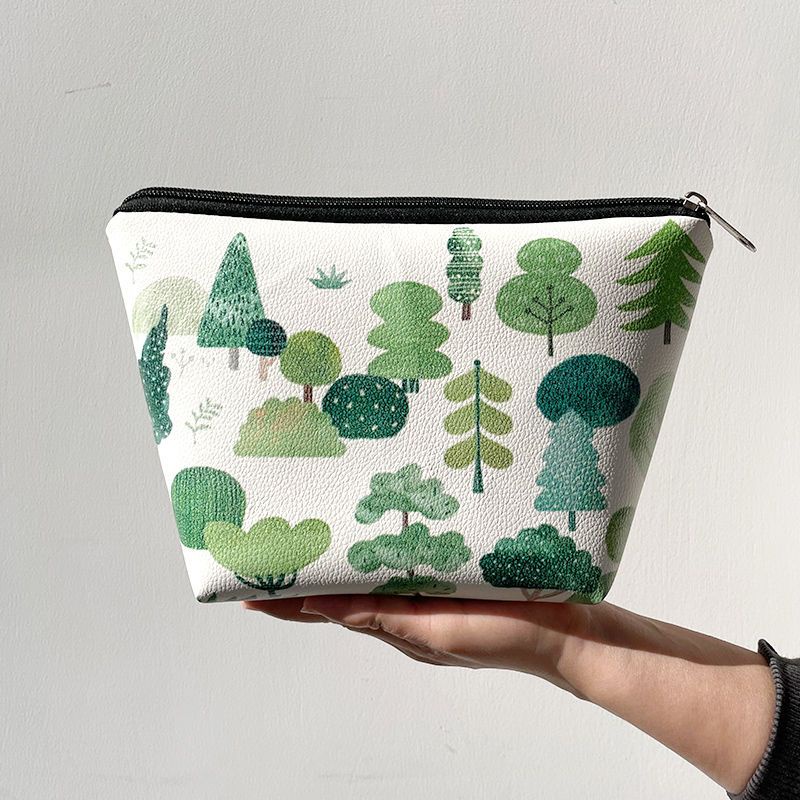 Túi Đựng Mỹ Phẩm Cỡ Lớn In Hoạt Hình Kiểu Nhật Bản Dễ Thương