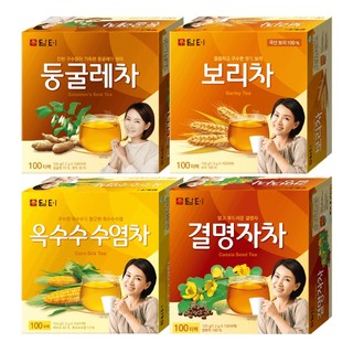 Damtuh popular health tea 100 tea bag series 4 types / solomon's seal tea / barley tea / corn silk tea / cassia seed tea