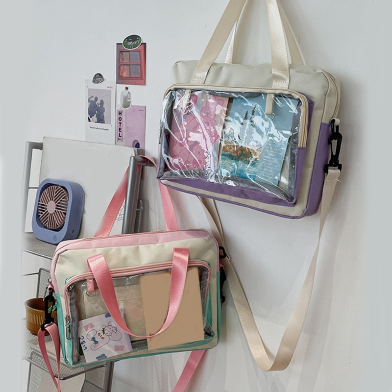 Túi Đeo Chéo Trong Suốt Phong Cách Harajuku Cho Nữ